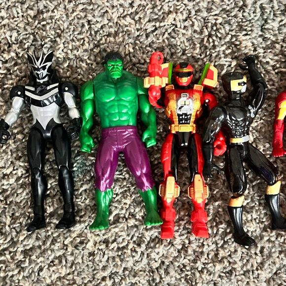 Action Figure Toys LOT Marvel, DC, Power Rangers, Etc - Picture 2 of 8
